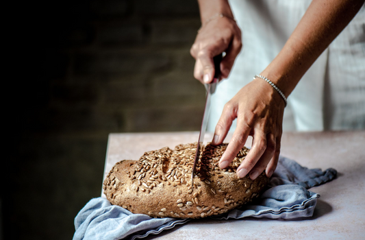 Glutenfreies Reisvollkorn Körnerbrot
