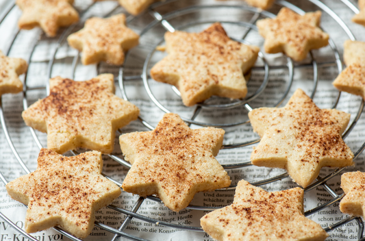 Glutenfreie Sternplätzchen