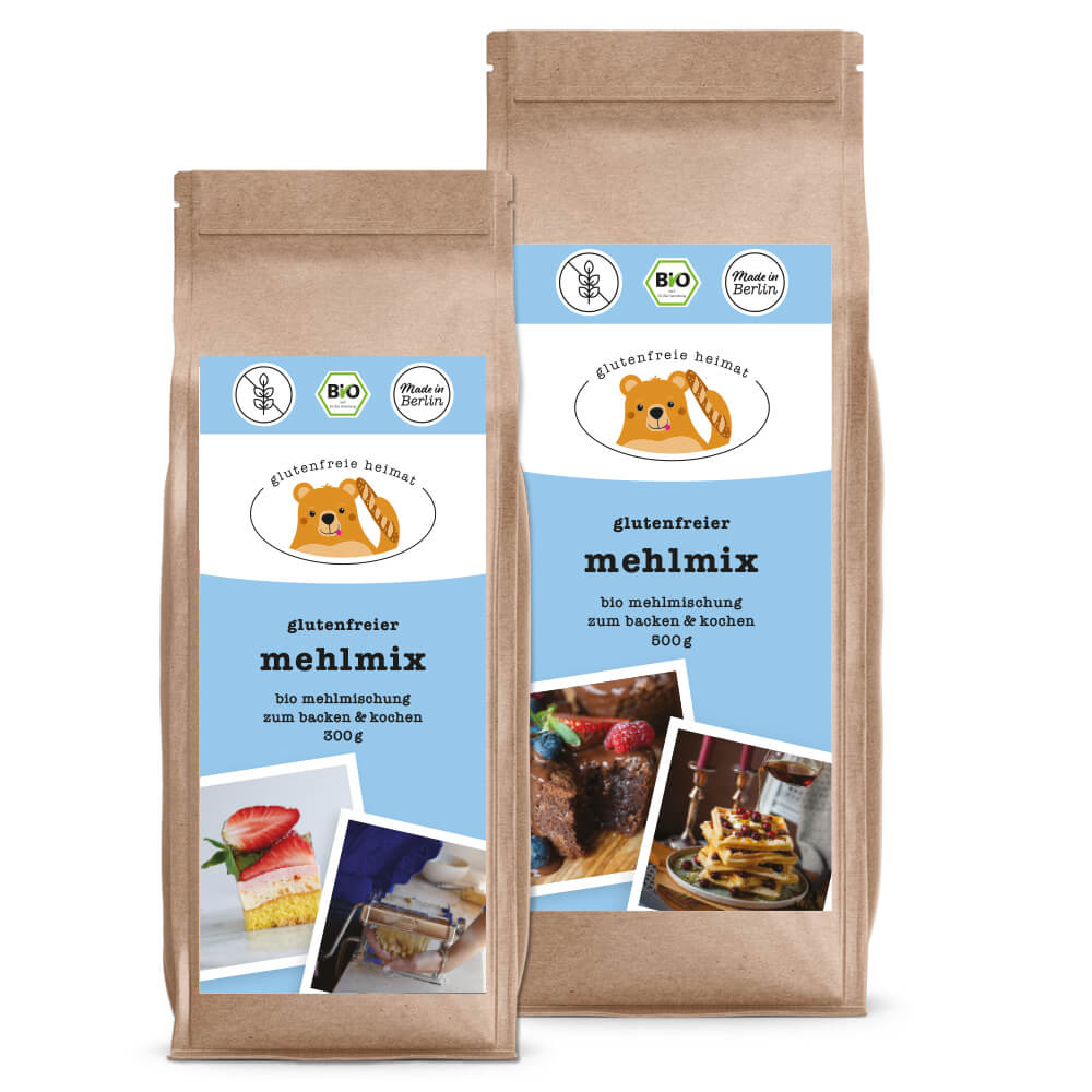 glutenfreier Mehlmix, glutenfrei backen, dolci senza glutine, glutenfree flour