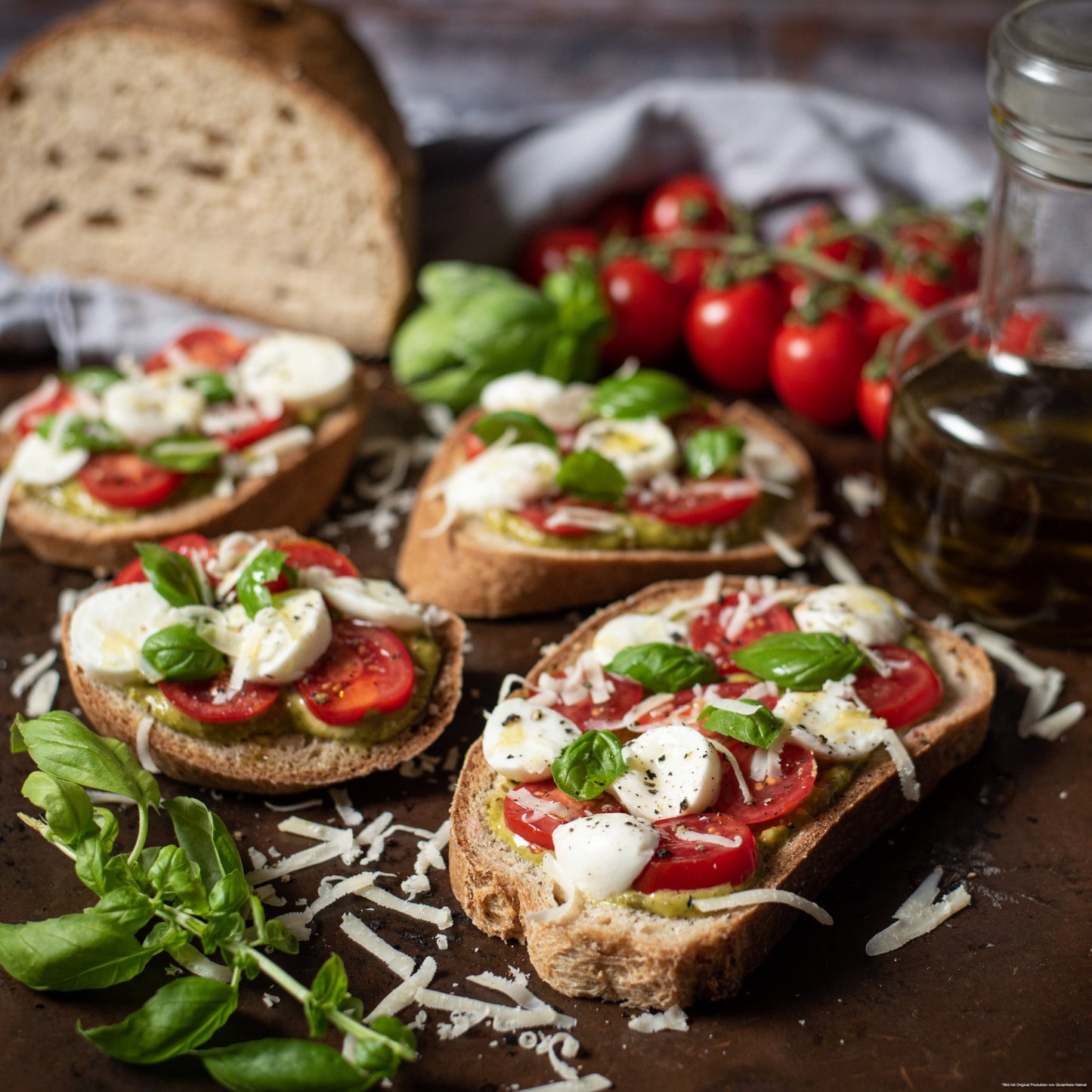 gluten-free mixed bread - organic baking mix with sourdough