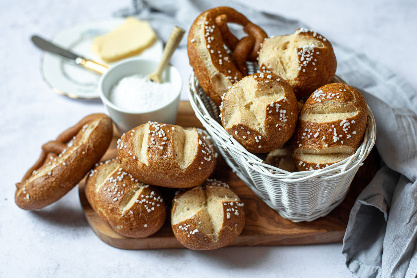 glutenfreies Laugengebäck