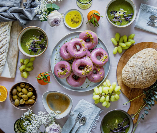 Amerikanische glutenfreie Donuts aus dem Ofen