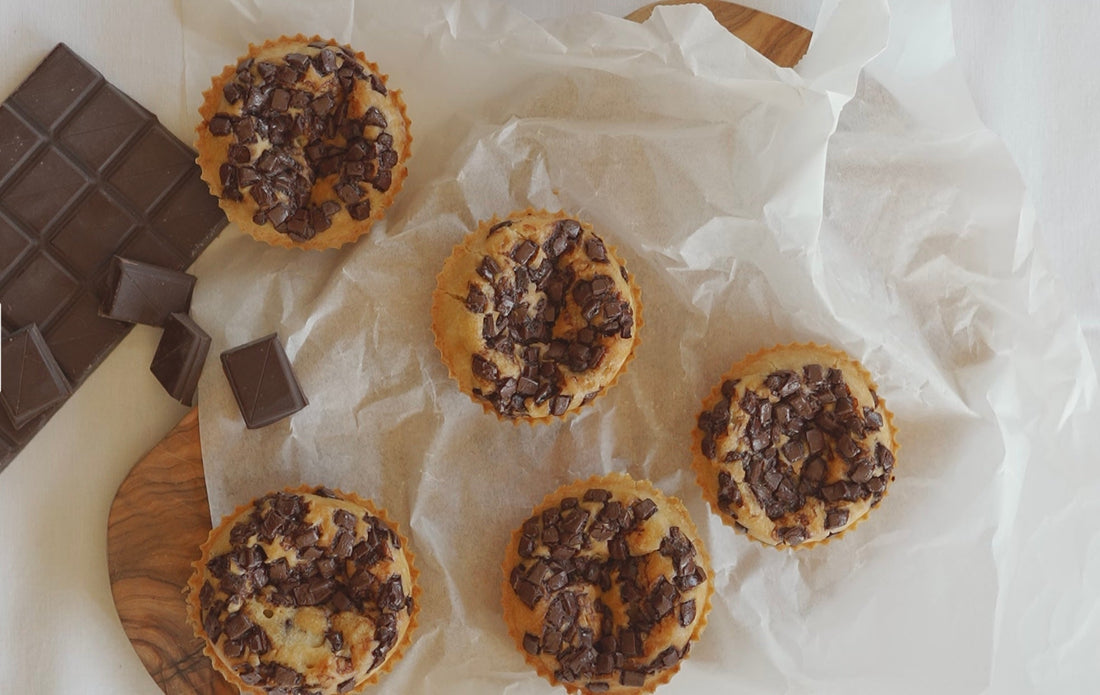 glutenfreie Schokoladenmuffins