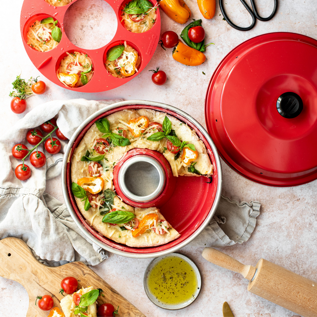 Glutenfreie Pizza aus dem Omnia