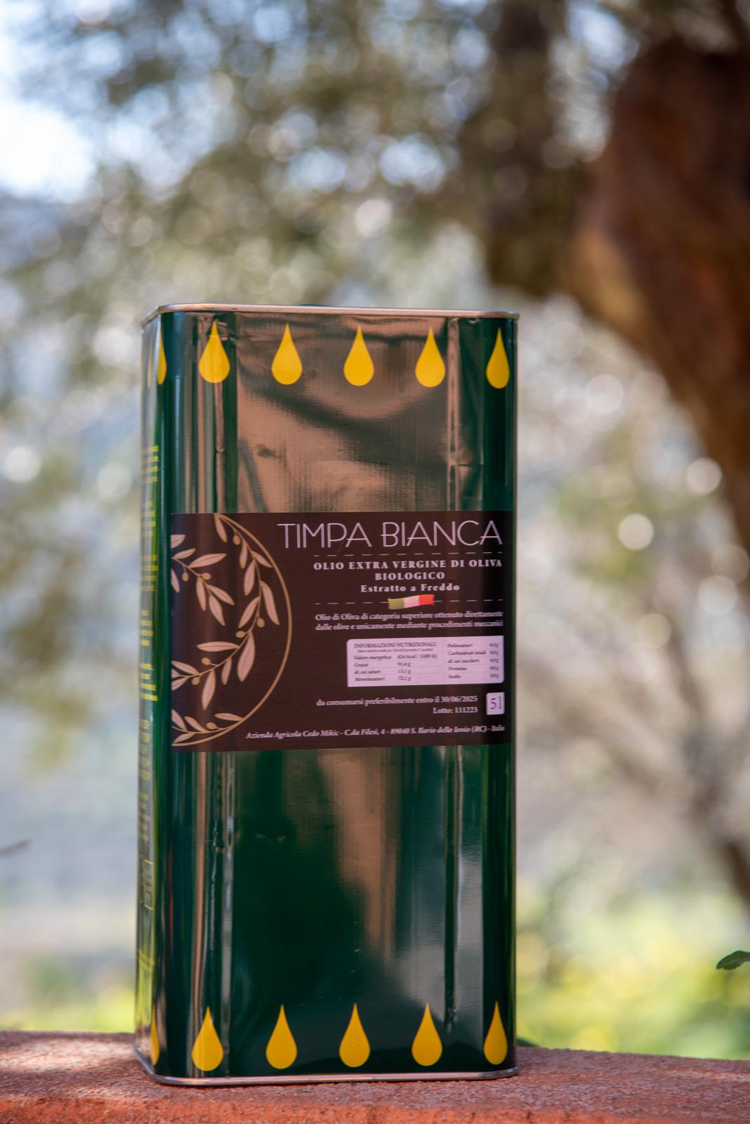 Bio Olivenöl 5 Liter Kalabrien Toskana
