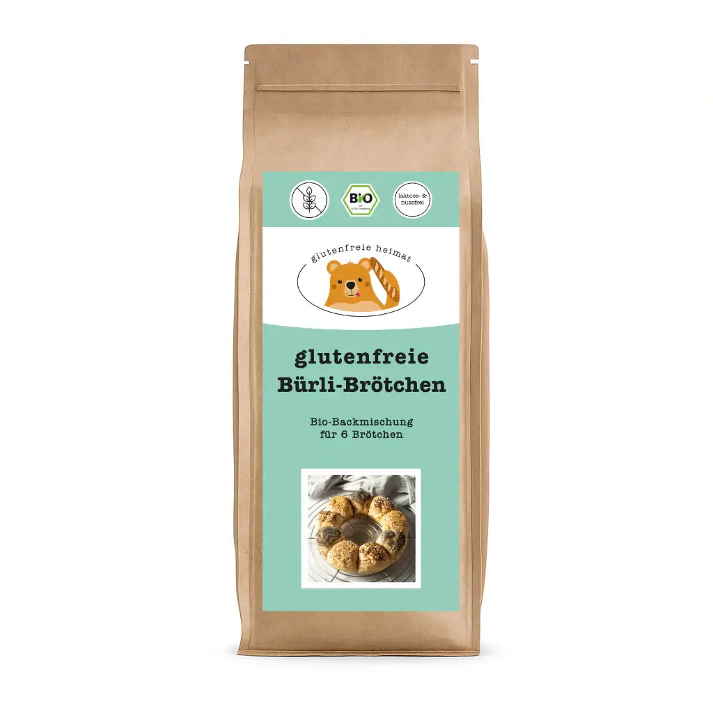 glutenfreie Bürli Brötchen
