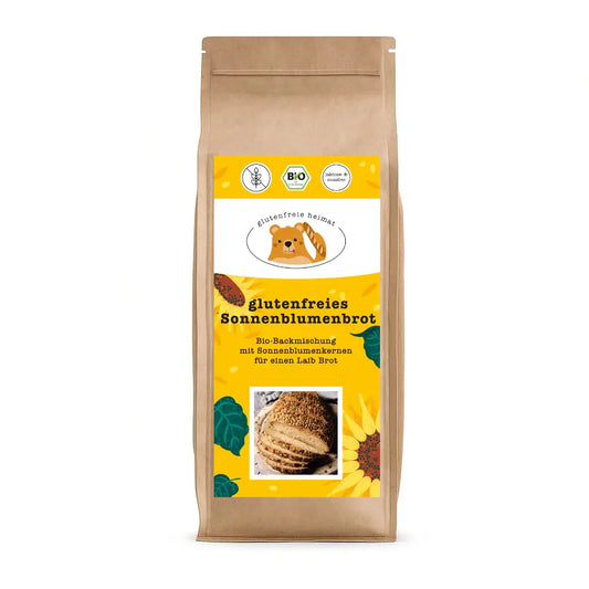 glutenfreies Sonnenblumenbrot