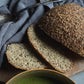 glutenfreies Hanfproteinbrot high protein pane con semi di canapa senza glutine 